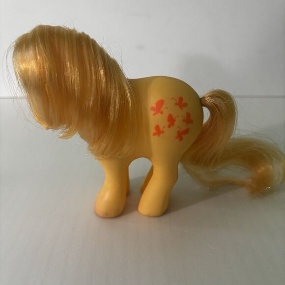 My Little Pony G1 MLP Butterscotch Hasbro 1982 Hong Kong Vintage 80s Toy - Picture 3 of 9